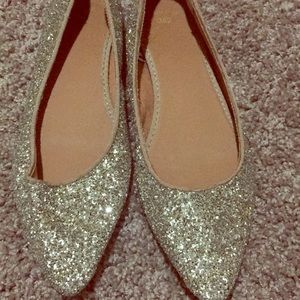 Gal glitter flats